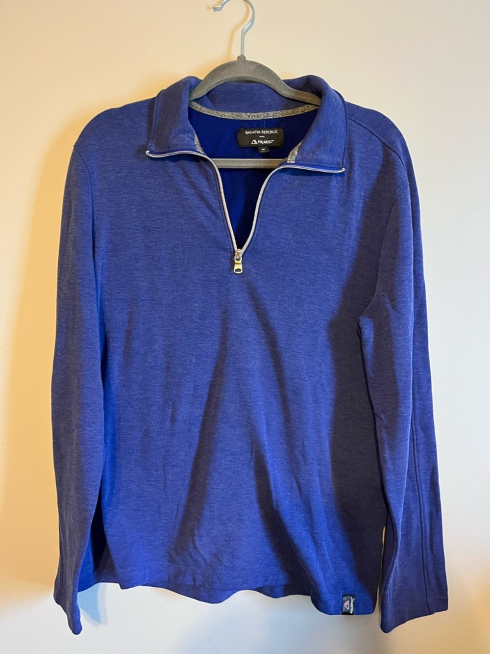 Banana republic quarter zip sweater